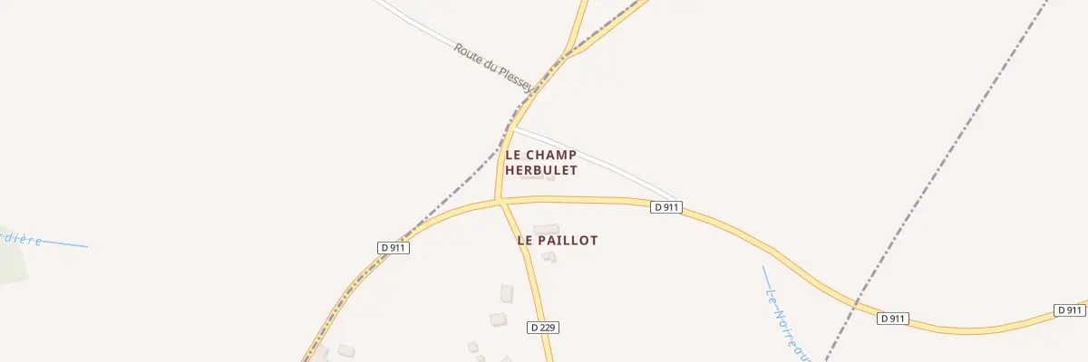 Plan du 10 Le Champ Herbulet à Saint-Christophe-de-Chaulieu
