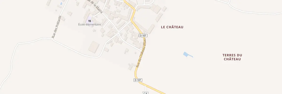 Plan du 2 Rue de la Mairie à Saint-Pierre-La-Noue