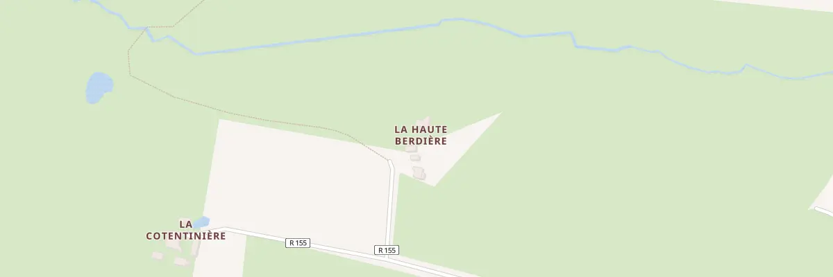 Plan du 1 La Haute Berdière à Changé