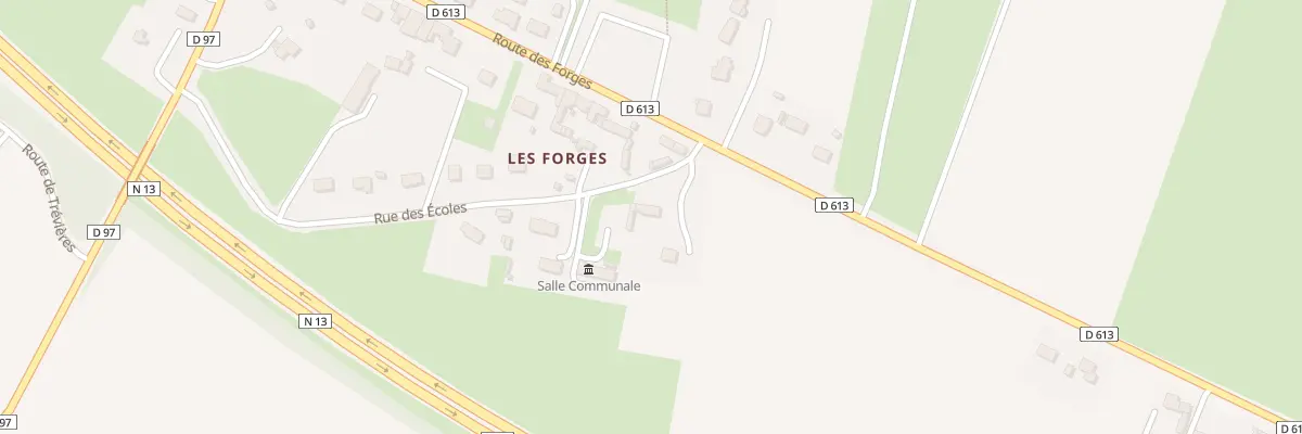 Plan du 3 Rue des Écoles à Mosles