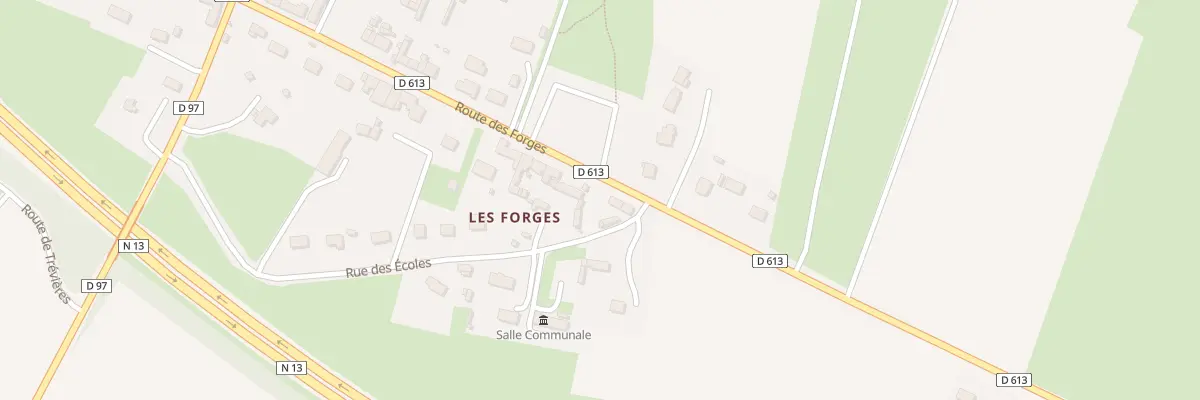 Plan du 8 Rte des Forges à Mosles
