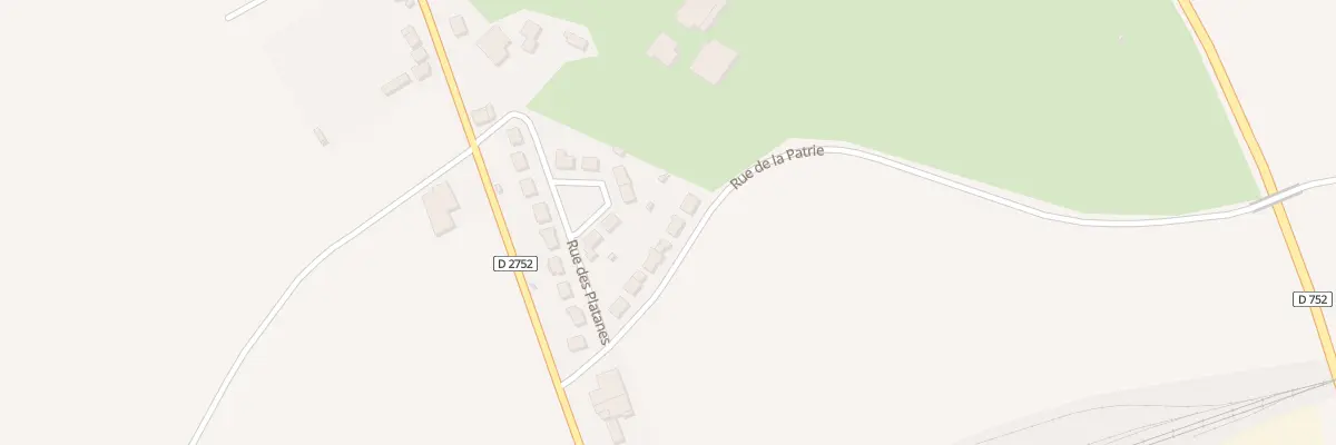 Plan du 10 Rue de la patrie à La Meilleraie-Tillay