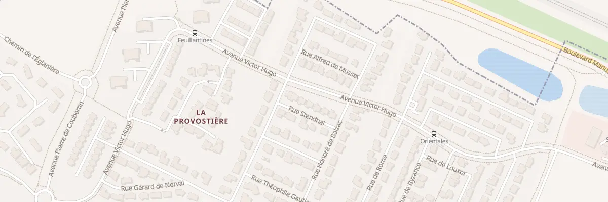 Plan du 10 Rue Stendhal à Saint-Berthevin
