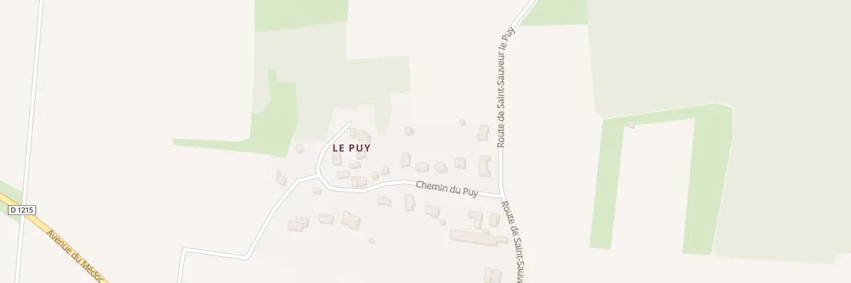 Plan du 6 Le Puy à Saint-Laurent-Médoc