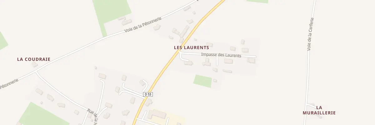 Plan du 5188 Les Laurents (7-Vents) à Val de Drôme