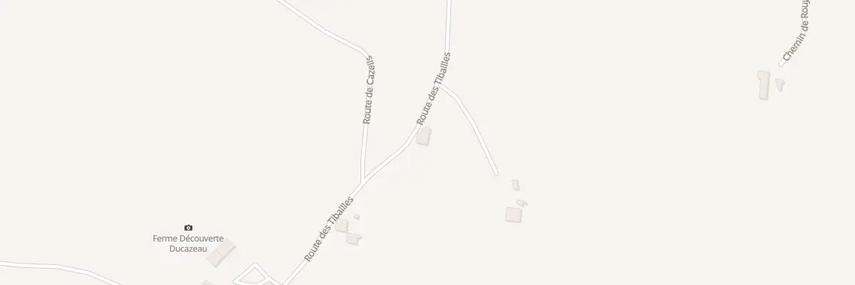 Plan du 1372 Rte des Tibailles à Donzacq