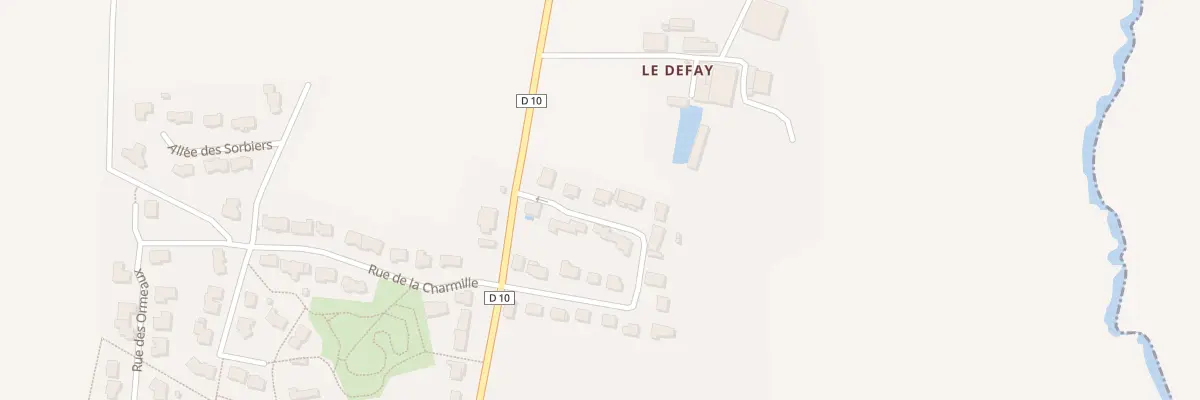 Plan du 24 Rue du Petit Sapin à Prée-d’Anjou