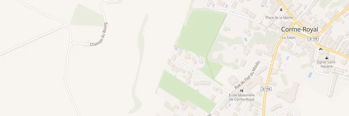 Plan du 21 Res du Fief du Moulin à Corme-Royal