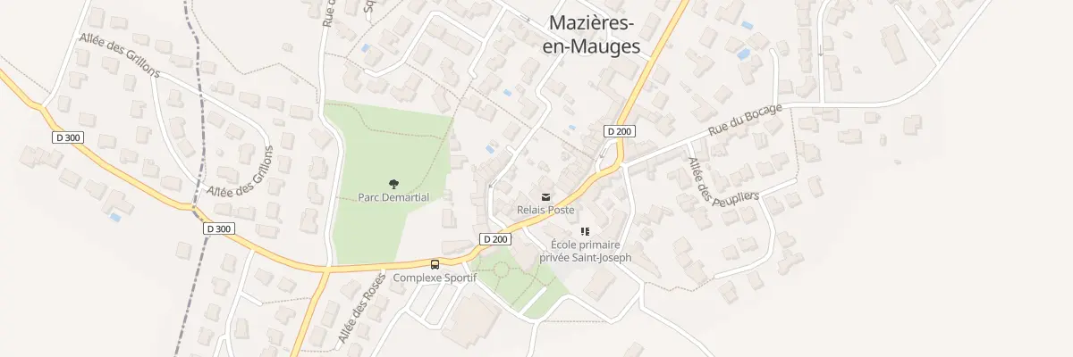 Plan du 15 Rue de la forêt à Mazières-en-Mauges