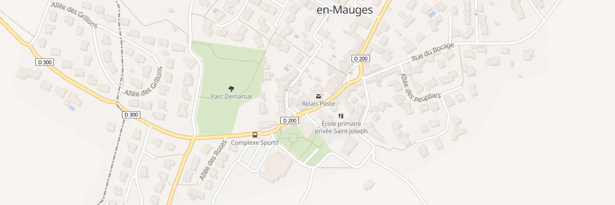 Plan du 7 Rue de la forêt à Mazières-en-Mauges