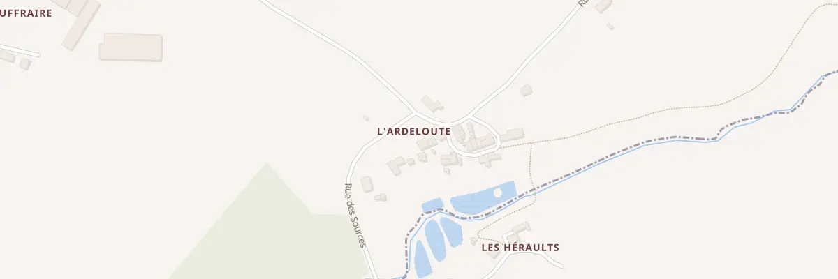 Plan du 135 Rue Fontenelles à La Meilleraie-Tillay
