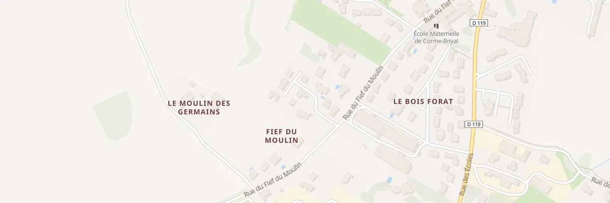 Plan du 5 Res Le Clos Emanvine à Corme-Royal