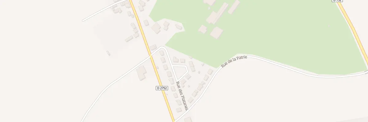 Plan du 9 Rue des platanes à La Meilleraie-Tillay