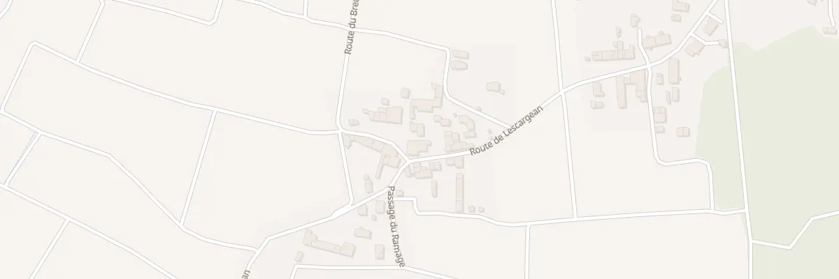 Plan du 5 Rte de Lescargean à Saint-Sauveur
