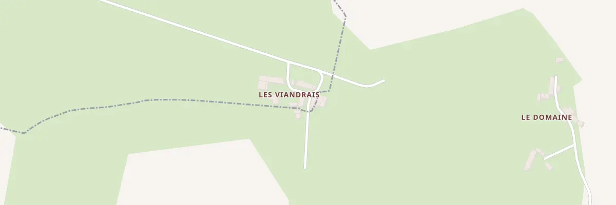 Plan du 2 Les Viandrais à Saint-Denis-de-Gastines