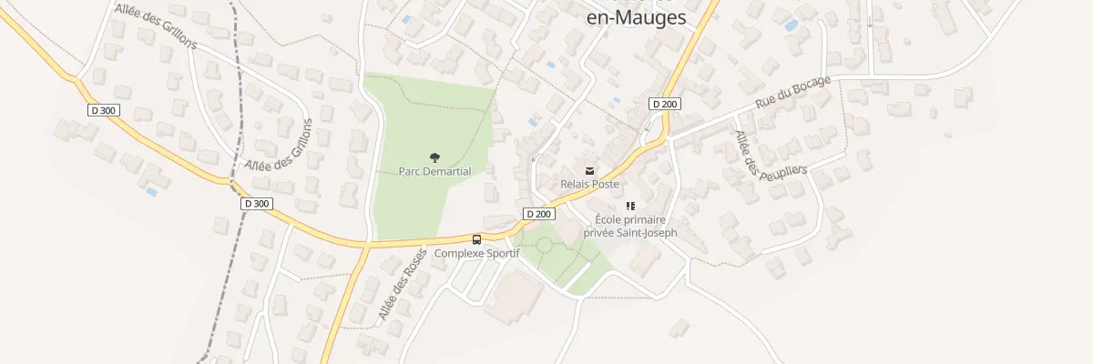 Plan du 3 Pl René Halbert à Mazières-en-Mauges