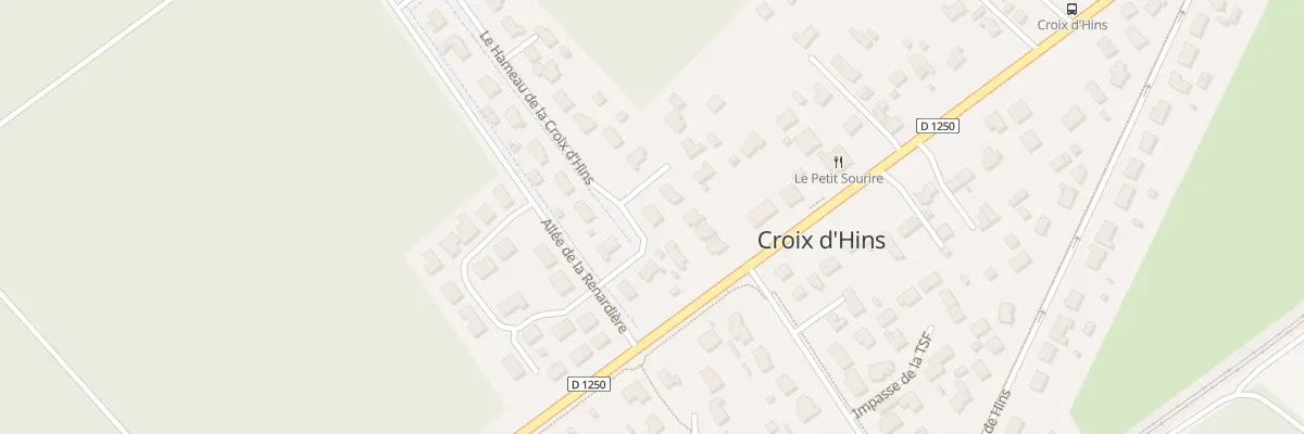 Plan du 2 Lot le Hameau de la Croix Hins à Marcheprime