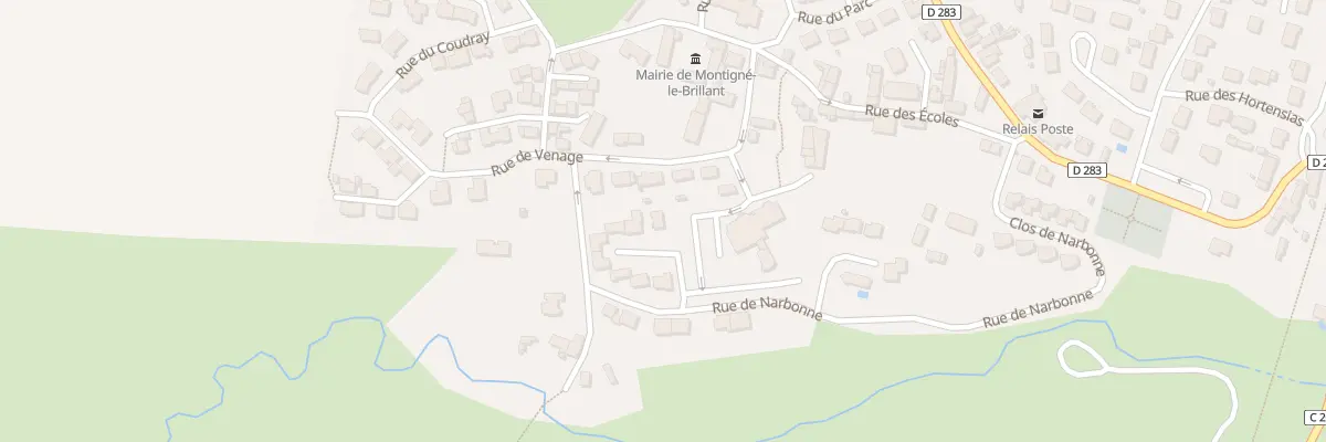 Plan du 2 Imp de la Paillardiere à Montigné-le-Brillant