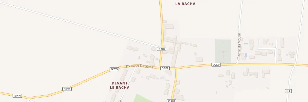 Plan du 3 Rue du Bacha à Saint-Pierre-La-Noue