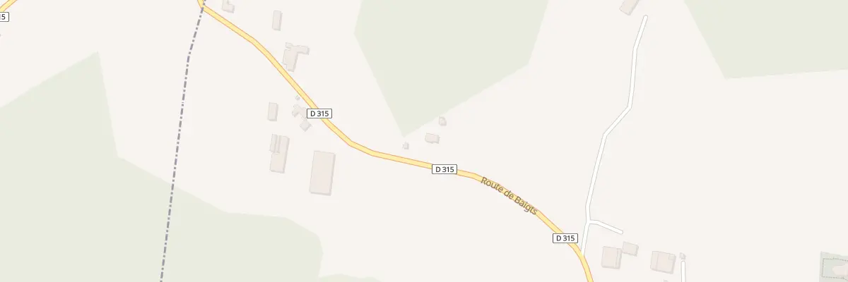 Plan du 1284 Rte de Baigts à Saint-Boès