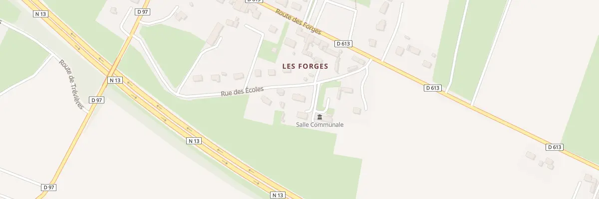Plan du 9 Rue des Écoles à Mosles