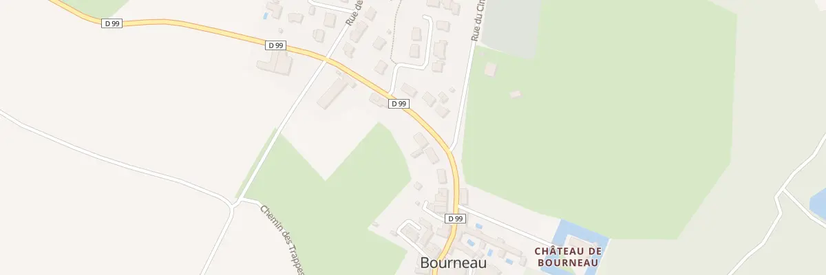 Plan du 33 Rue du château à Bourneau