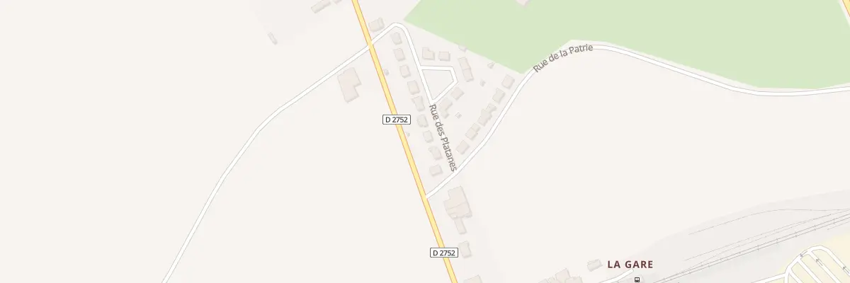 Plan du 6 Rue des platanes à La Meilleraie-Tillay