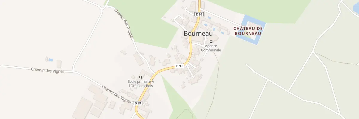 Plan du 16 Rue des artisans à Bourneau