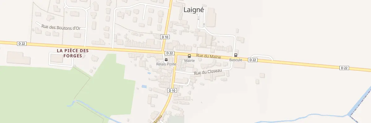 Plan du 4 Rue du Maine à Prée-d’Anjou