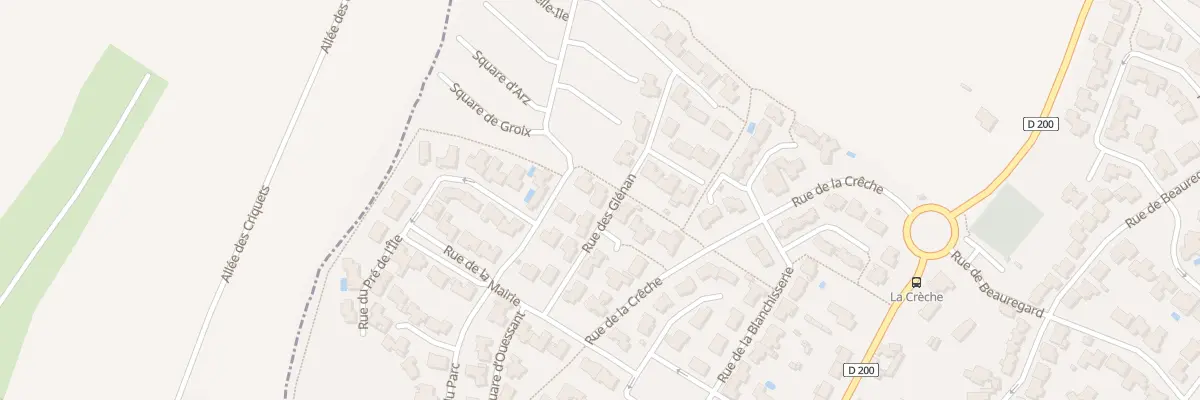 Plan du 7 Rue des glénan à Mazières-en-Mauges