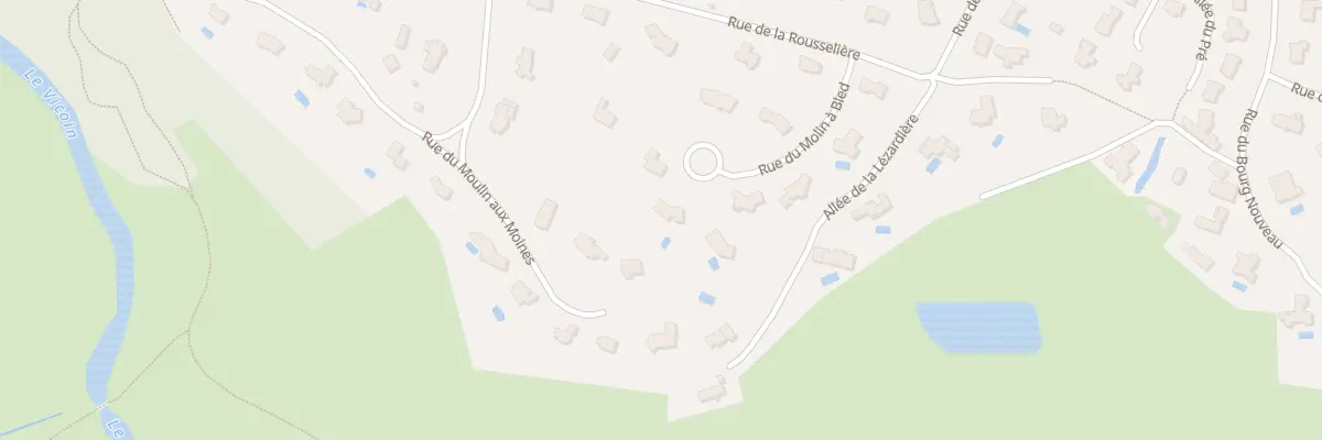 Plan du 23 Rue du Molin à Bled à Saint-Berthevin