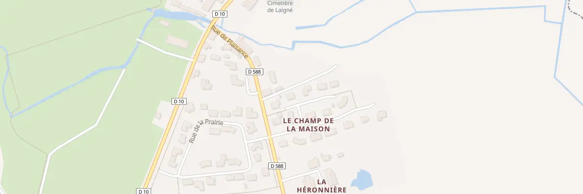 Plan du 3 Imp des Hérons à Prée-d’Anjou