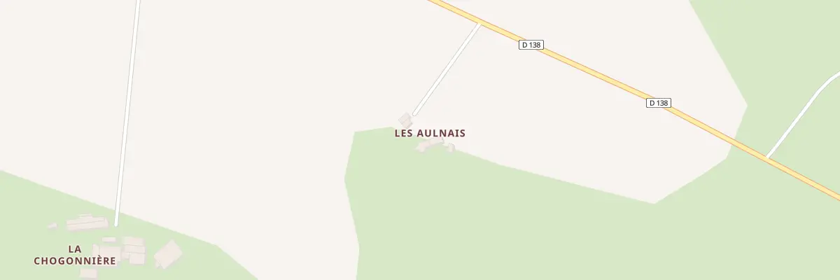 Plan du 140 Che des Aulnais à Saint-Denis-de-Gastines