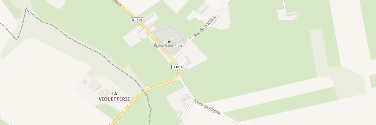 Plan du 5077 Le Bourg à Foulognes