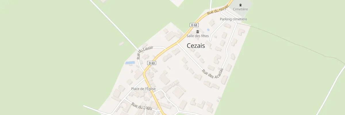 Plan du 18 Rue du noyer à Rives-du-Fougerais