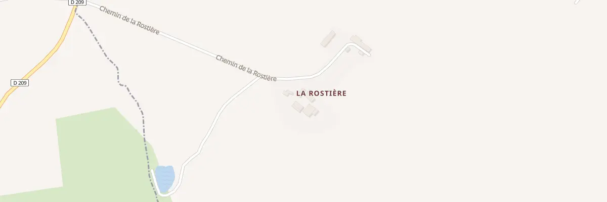 Plan du 360 Che de la Rostière à Vautorte