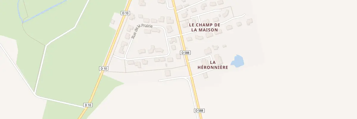 Plan du 5 Rue des Cavaliers à Prée-d’Anjou