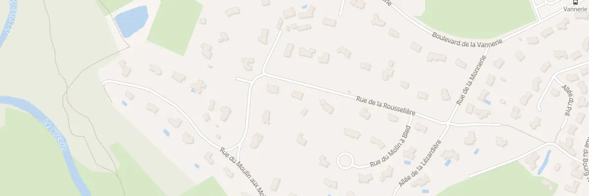 Plan du 33 Rue de la Rousselière à Saint-Berthevin