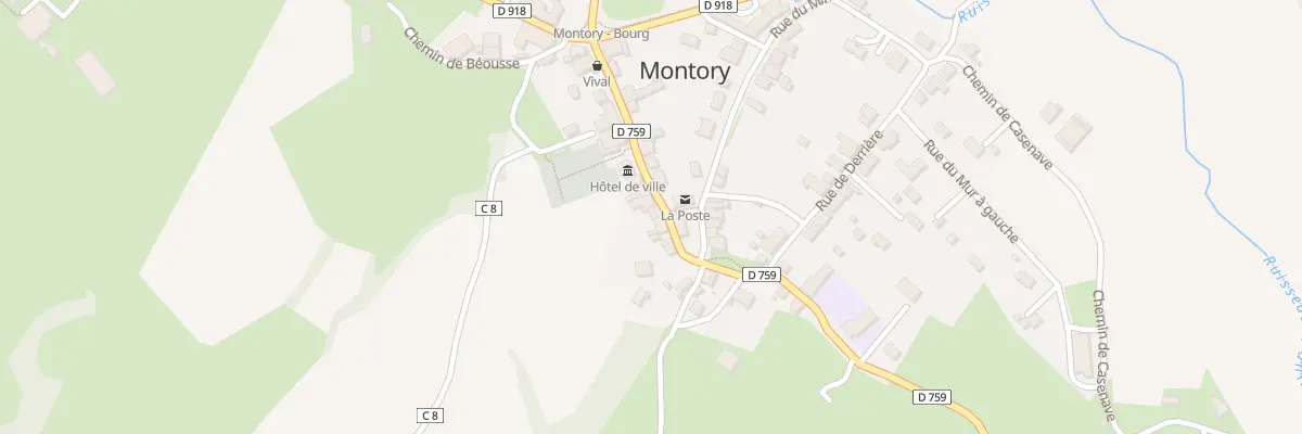 Plan du 5226 Au Village à Montory