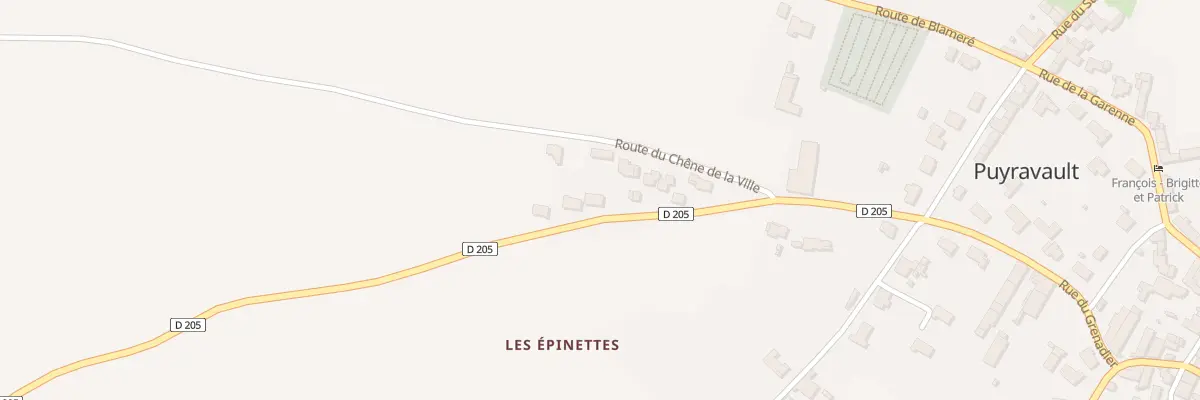 Plan du 2 Rte de Chambon à Puyravault