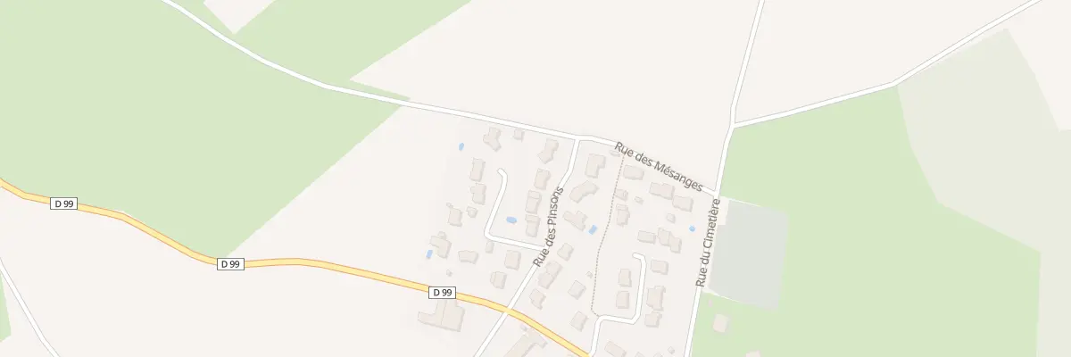 Plan du 10 Rue des pinsons à Bourneau