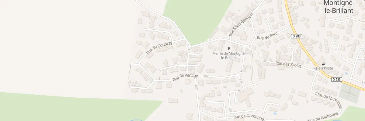 Plan du 2 Imp du Puits Magenta à Montigné-le-Brillant