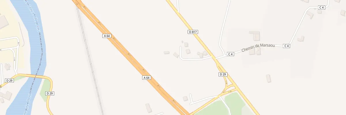 Plan du 99 Che de Marly à Orthez