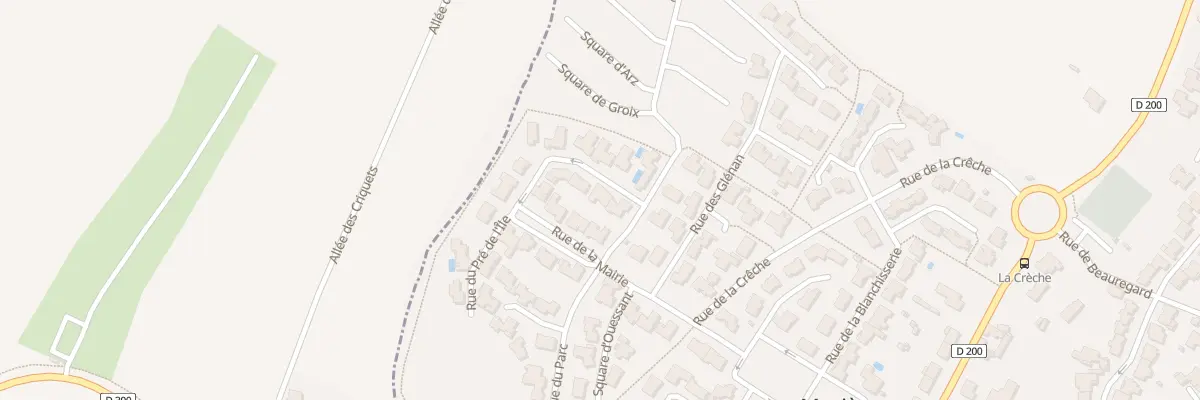 Plan du 3 Rue du Pré de l’Ile à Mazières-en-Mauges