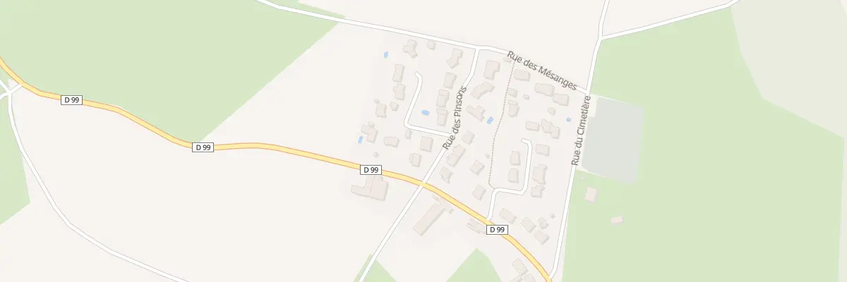 Plan du 4 Rue des pinsons à Bourneau