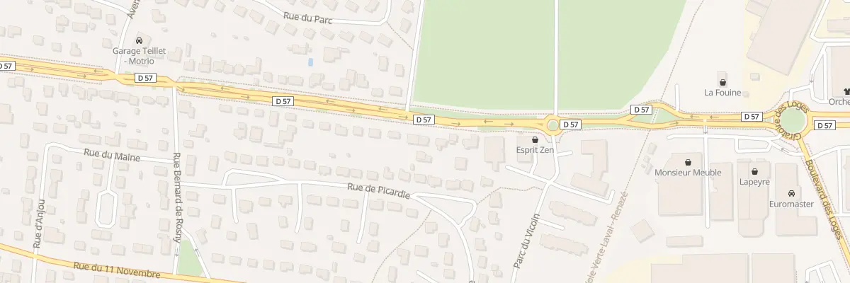 Plan du 114 Av Général Charles de Gaulle à Saint-Berthevin