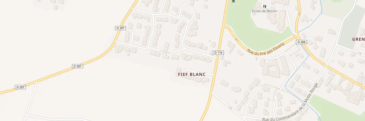 Plan du 9 Rue Richard Coeur de Lion à Benon