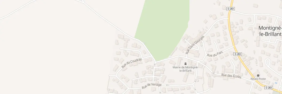 Plan du 4 Imp du Puits Toutain à Montigné-le-Brillant
