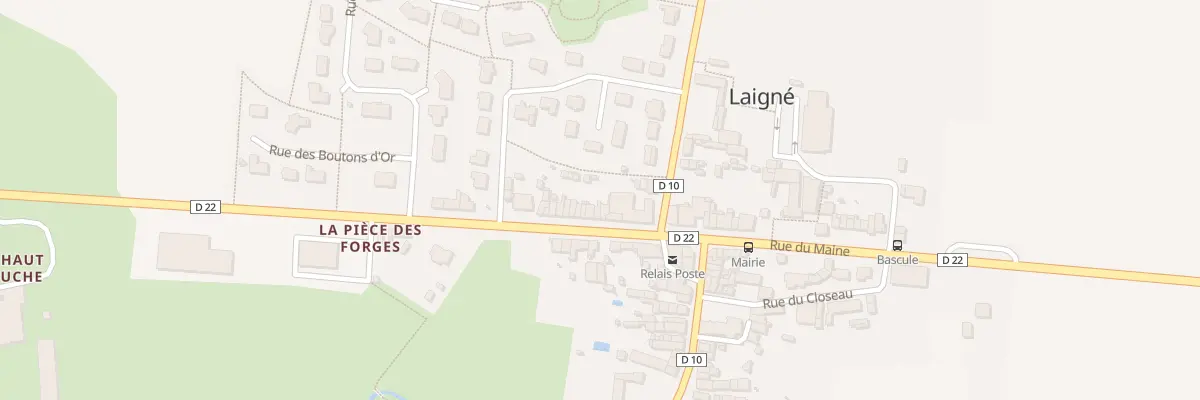 Plan du 8 Rue de Bretagne à Prée-d’Anjou
