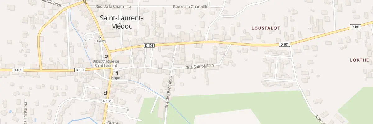 Plan du 21 Rue Saint Julien à Saint-Laurent-Médoc